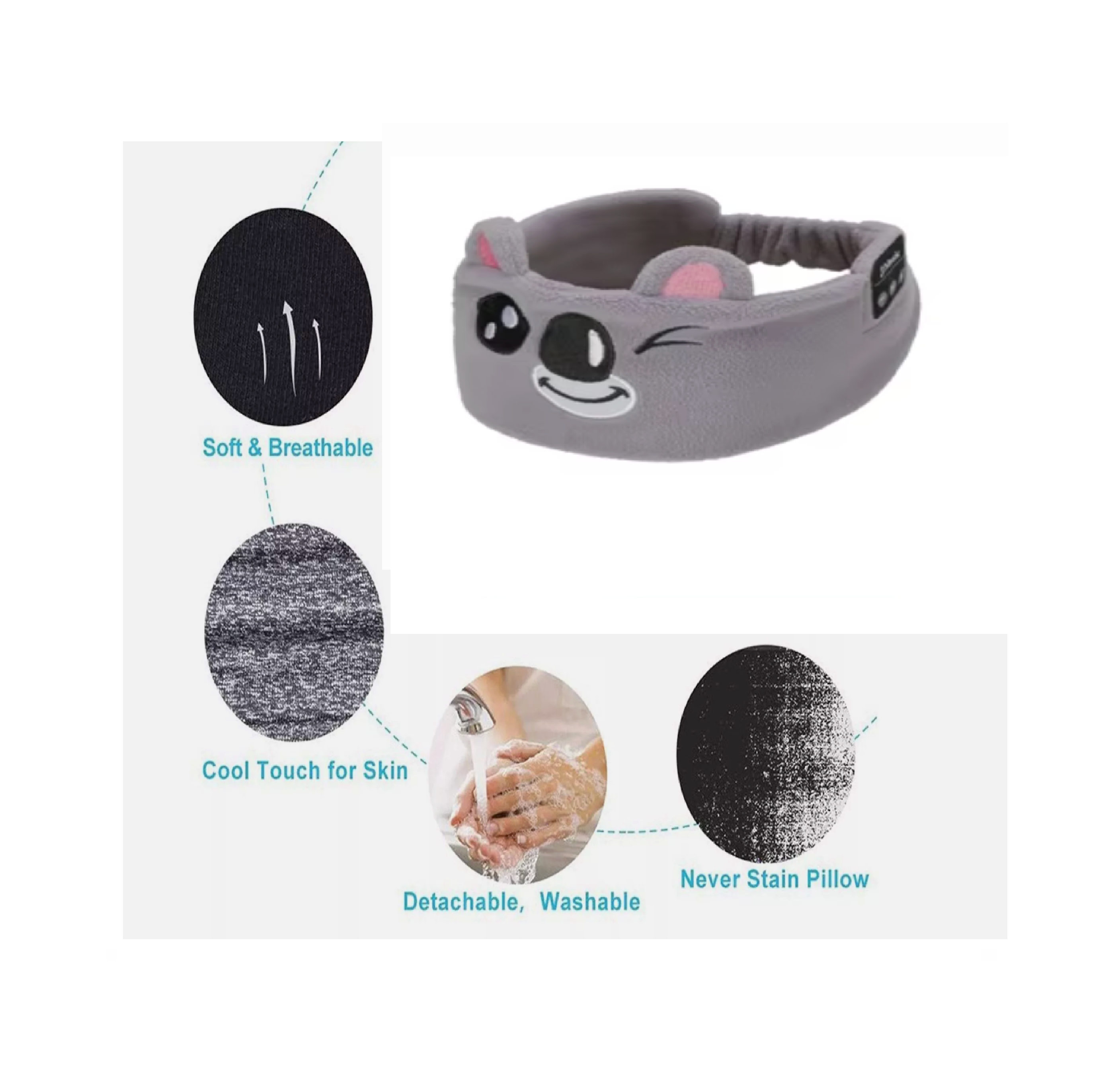 Wireless Headband Headphones – SlumbaPak