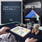 Tray Table Cover with Pocket Organiser