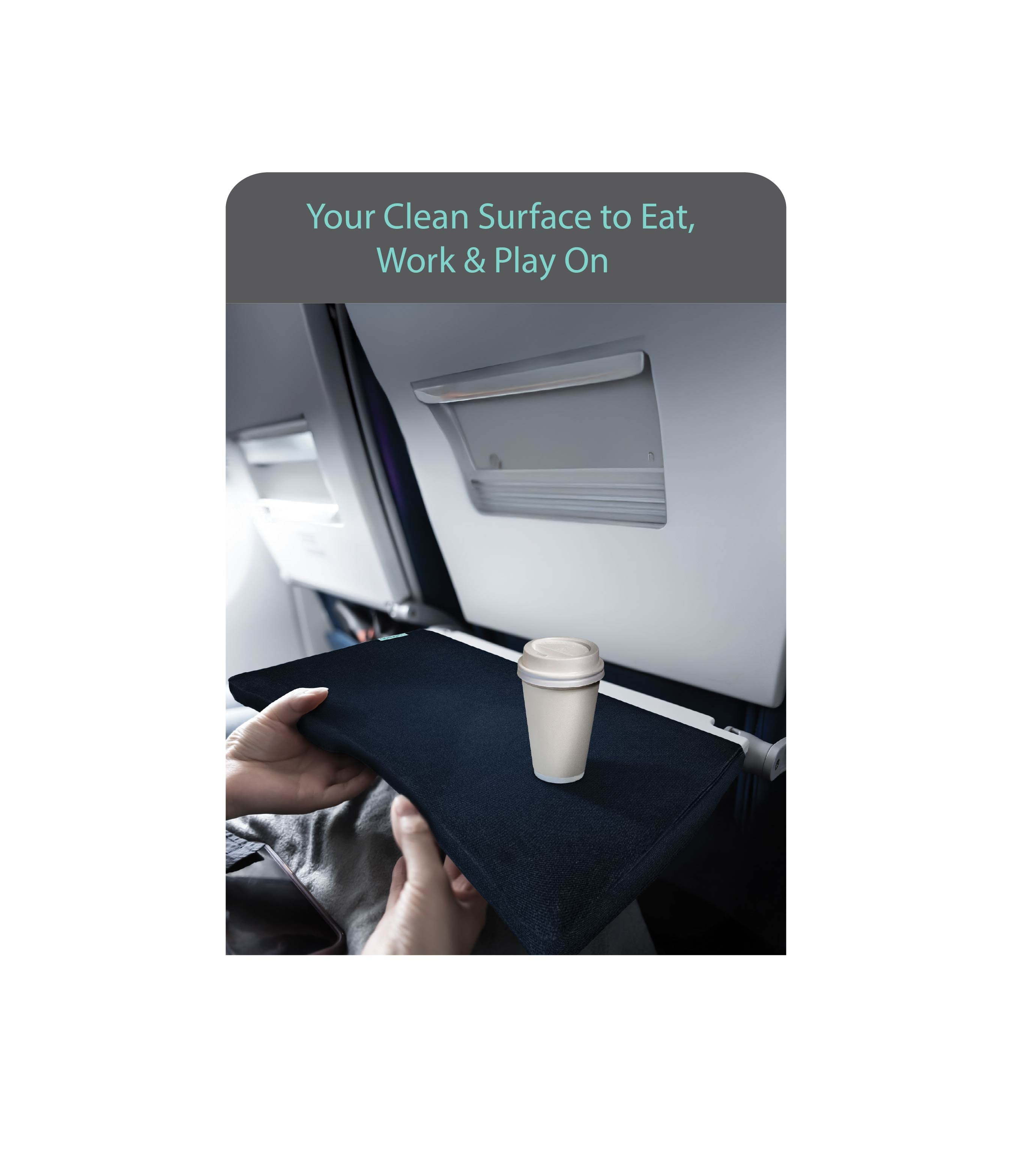 Tray Table Cover with Pocket Organiser