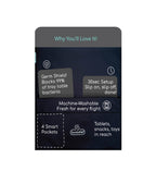 Tray Table Cover with Pocket Organiser